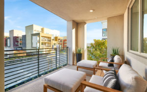 Deck | Residence 3 | Hyde Park at Boulevard in Dublin, CA | Brookfield Residential