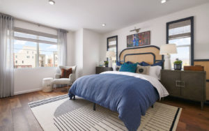 Residence 1 Owner's Bedroom | Broadway at Boulevard in Dublin, CA | Brookfield Residential