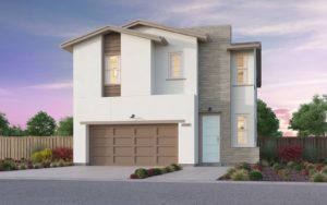Residence 1 A Exterior | Melrose at Boulevard in Dublin, CA | Brookfield Residential