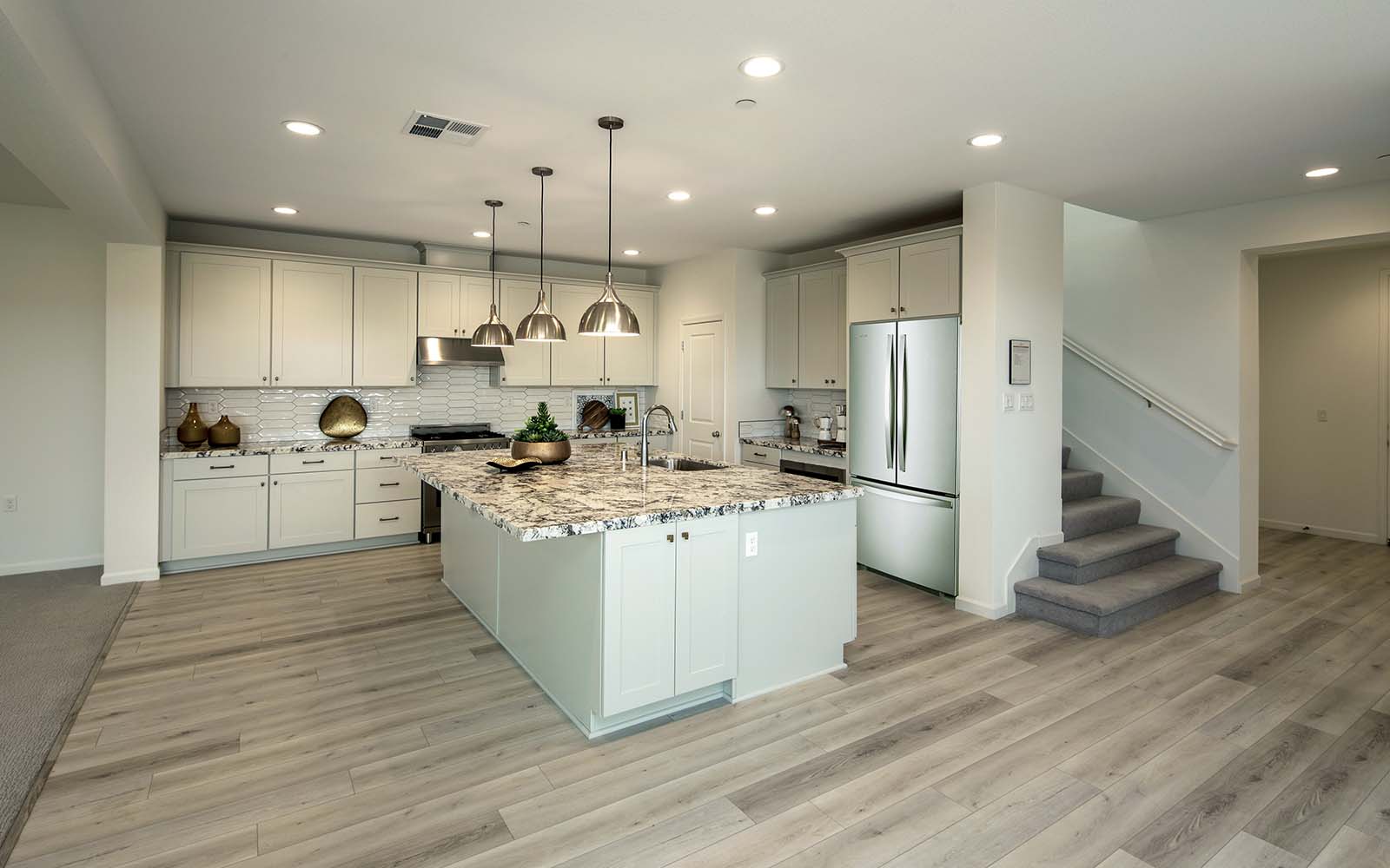 Residence 4 Kitchen | Melrose at Boulevard in Dublin, CA | Brookfield Residential