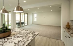 Residence 4 Great Room | Melrose at Boulevard in Dublin, CA | Brookfield Residential