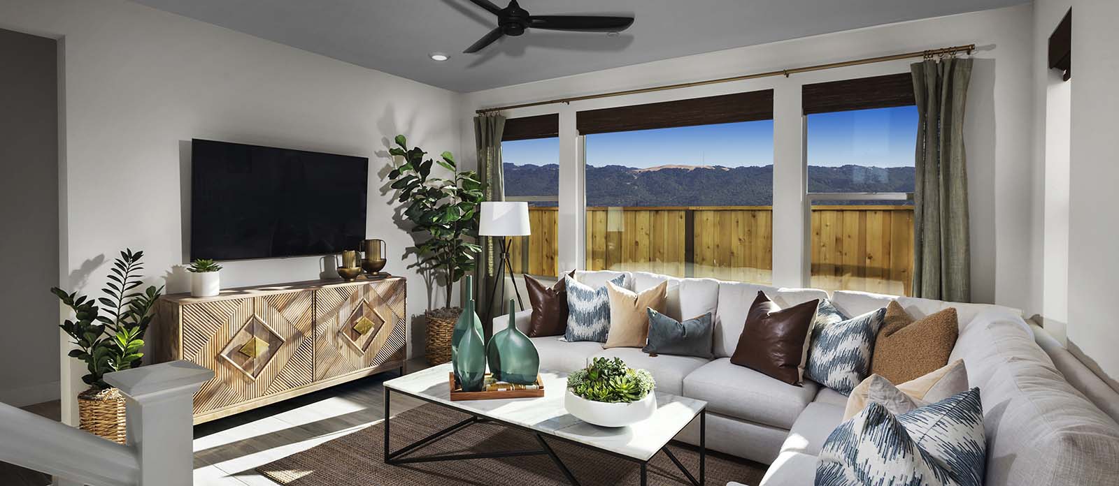 Living Room | Residence 3 | Lombard at Boulevard
